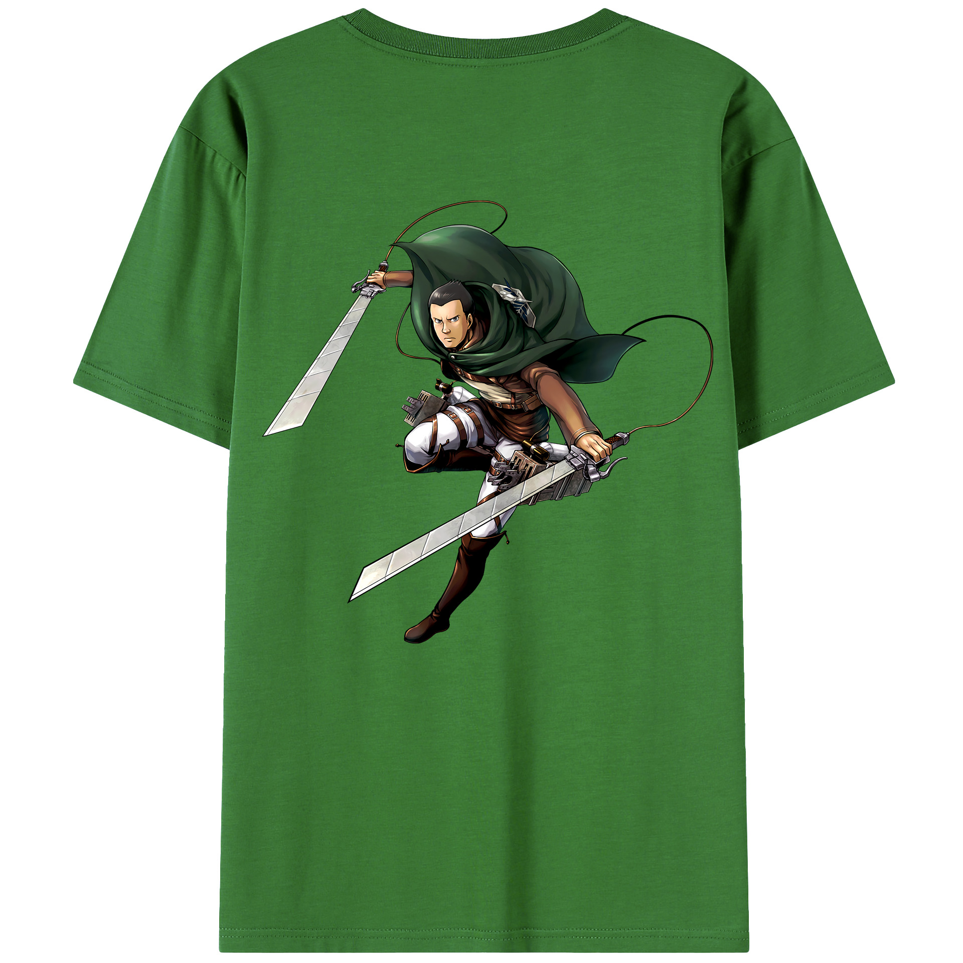 （画像用） 進撃の巨人 Attack on Titan レディース半袖Tシャツ(バックプリント)